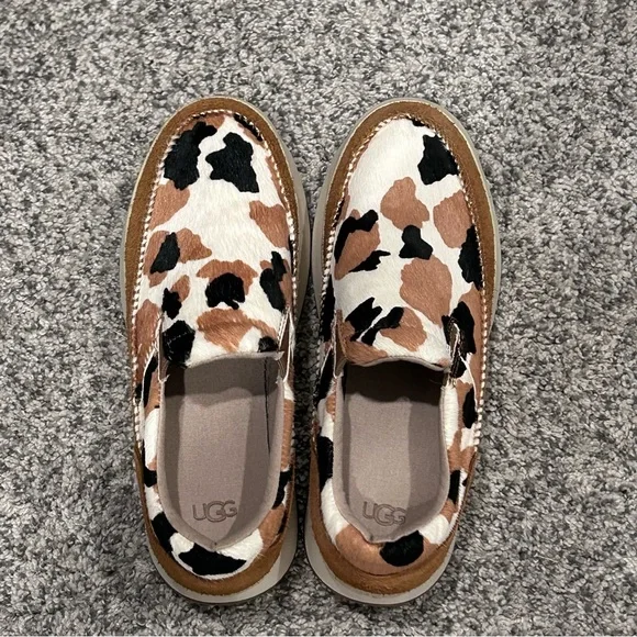 UGG Cow Print Shoes - Picture 1 of 8